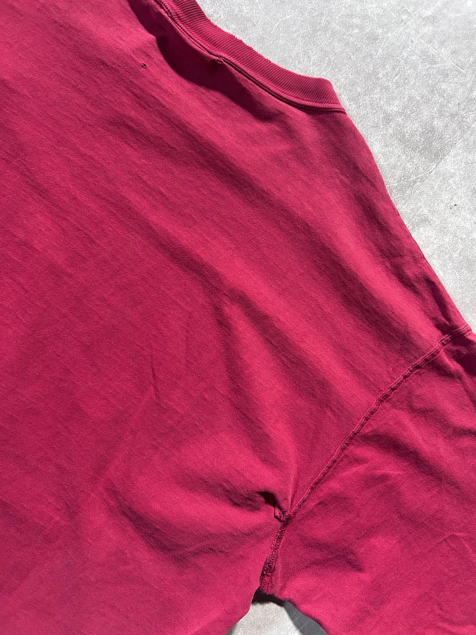 90s Vintage Alabama Crimson Tide Distressed Maroon T Shirt Size XXL - XXL | Martin City Vintage