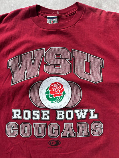 90s Vintage Washington State Cougars Rose Bowl T Shirt Size XL - XL | Martin City Vintage