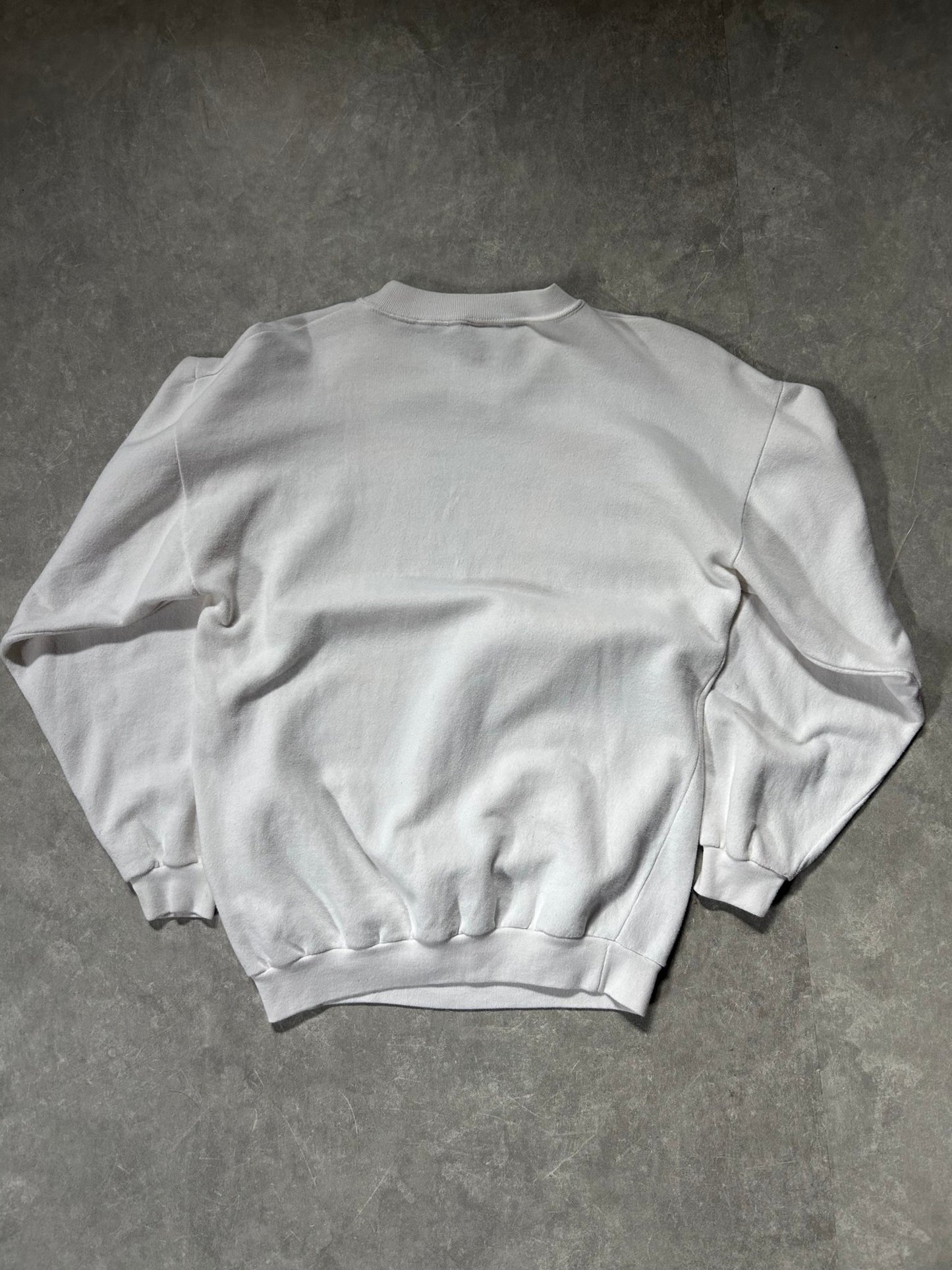 90s Vintage Ray Charles Pepsi White Crewneck Size L - L | Martin City Vintage