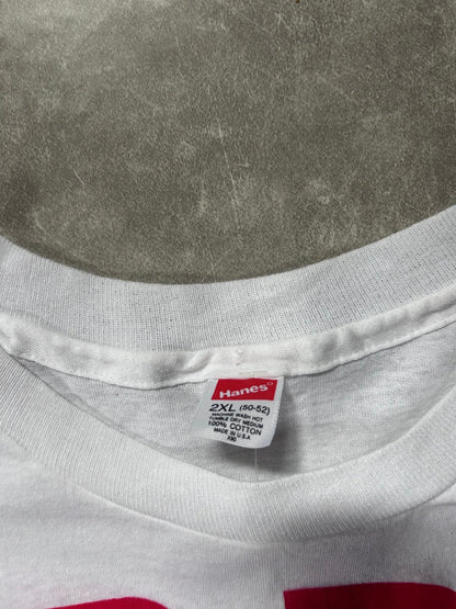 90s Vintage Mr. Big Big Wig White Band T Shirt Size XXL - XXL | Martin City Vintage