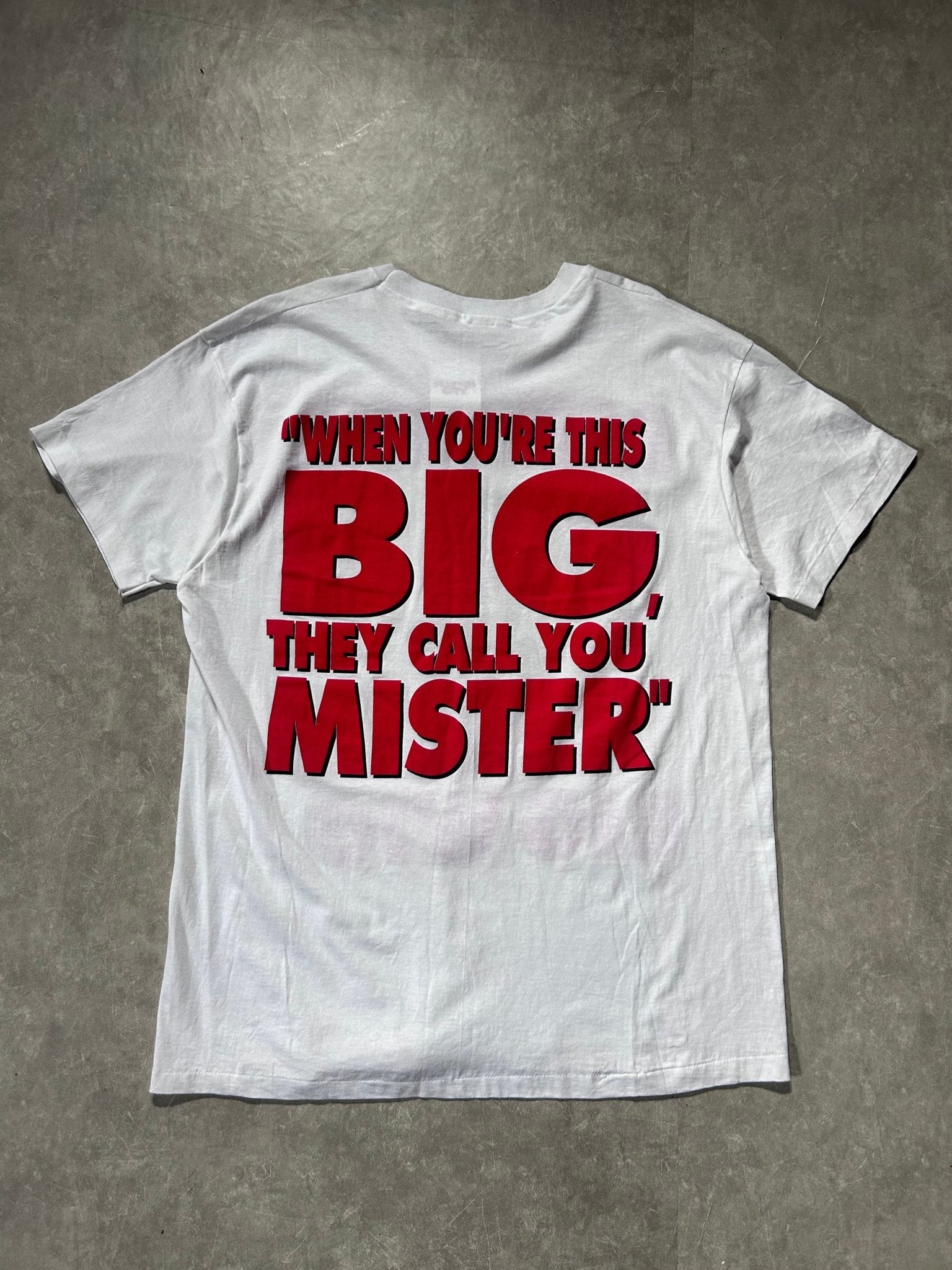 90s Vintage Mr. Big Big Wig White Band T Shirt Size XXL - XXL | Martin City Vintage