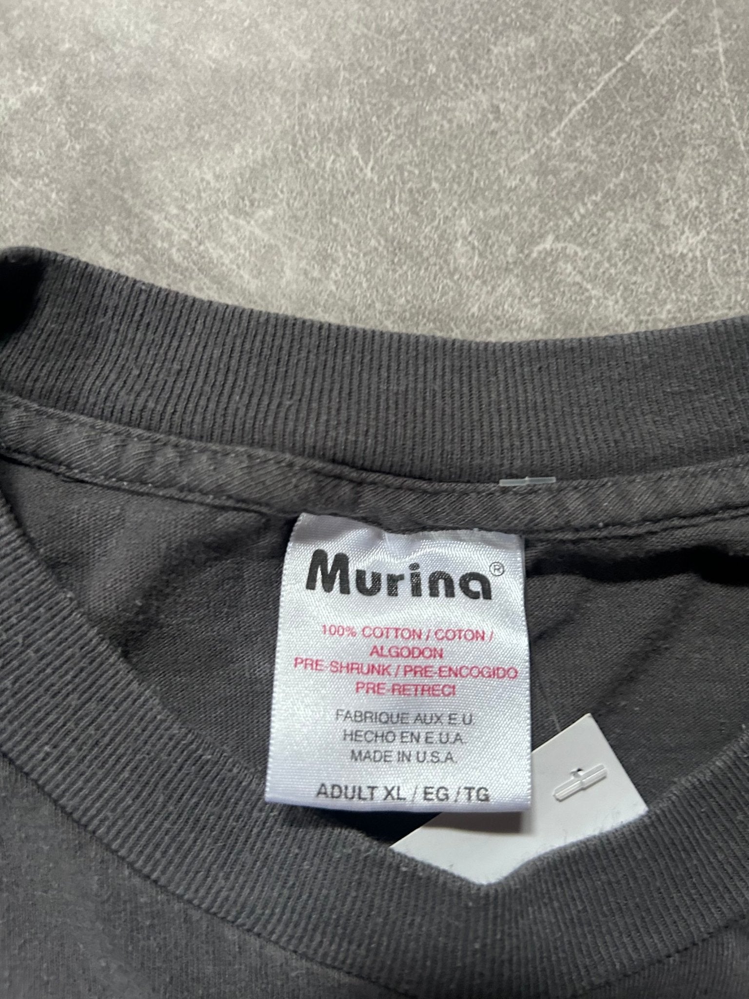 2001 Vintage U2 Elevation Tour Grey Band T Shirt Size XL - XL | Martin City Vintage