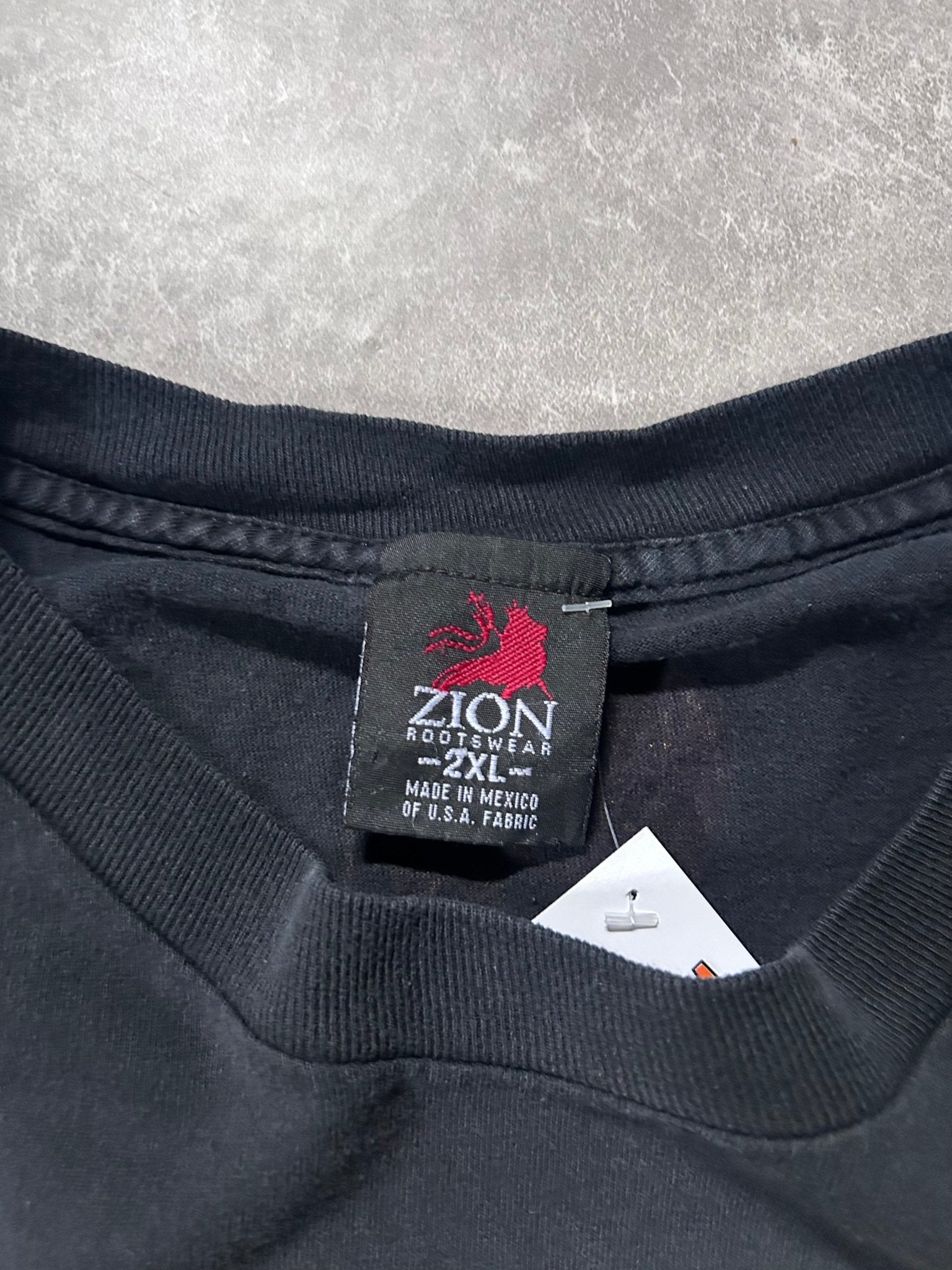 2005 Vintage Bob Marley Faded Black Band T Shirt Size XXL - XXL | Martin City Vintage