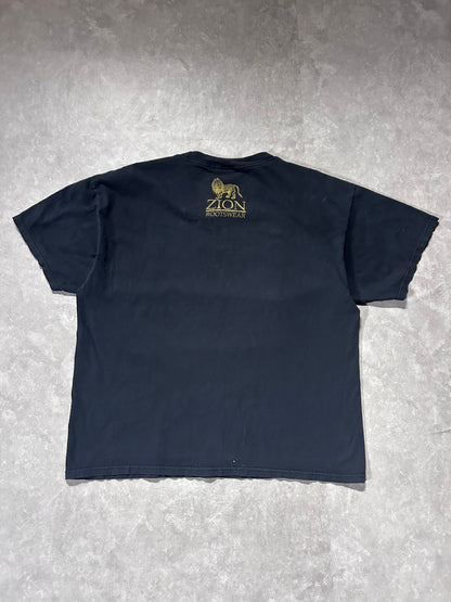 2005 Vintage Bob Marley Faded Black Band T Shirt Size XXL - XXL | Martin City Vintage