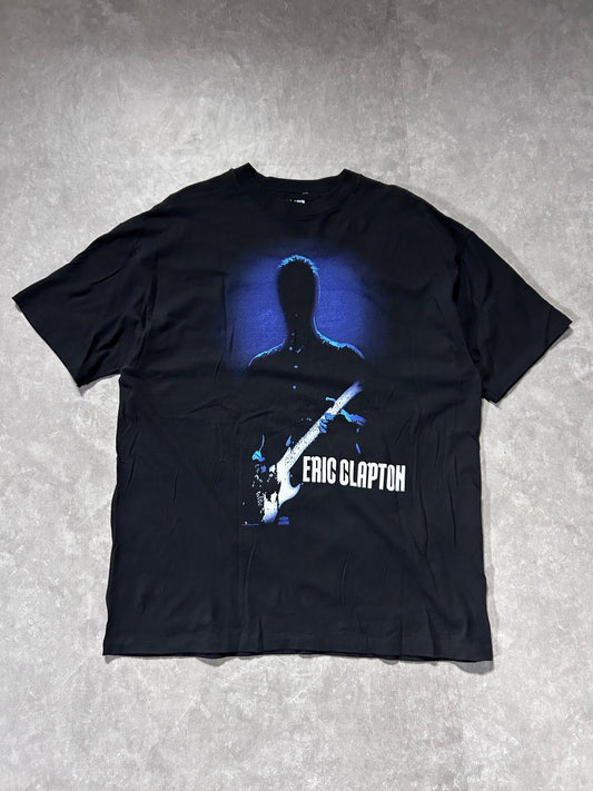 90s Vintage Eric Clapton Black Band T Shirt Size XL - XL | Martin City Vintage