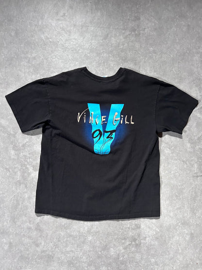 1993 Vintage Vince Gill Black T Shirt Size XL - XL | Martin City Vintage