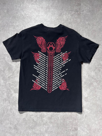 2000s Vintage Aerosmith Rocksimus Maximus Black Band T Shirt Size M - M | Martin City Vintage