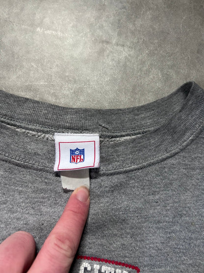 2000s Vintage Kansas City Chiefs NFL Grey Crewneck Size XXL - XXL | Martin City Vintage