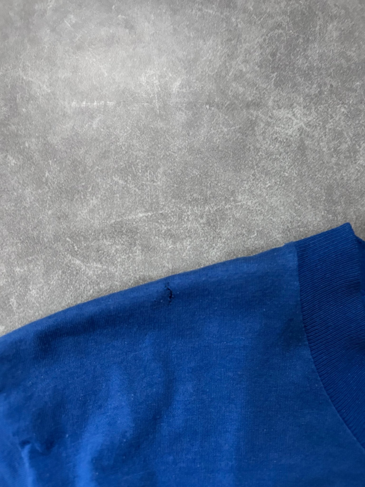 80s Vintage Detroit Pistons Blue T Shirt Size L - L | Martin City Vintage