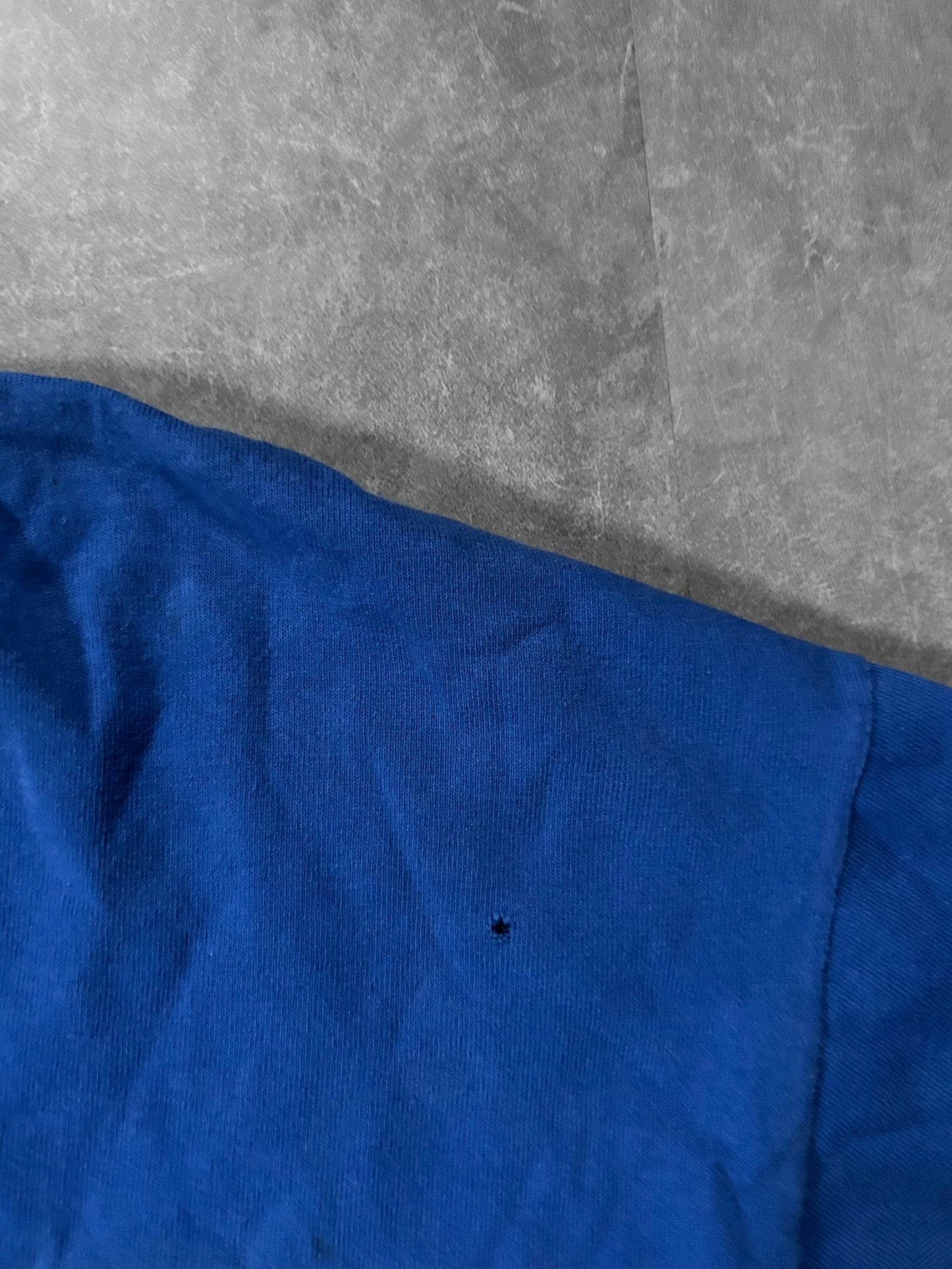 90s Vintage Chicago Cubs Blue T Shirt Size XL - XL | Martin City Vintage