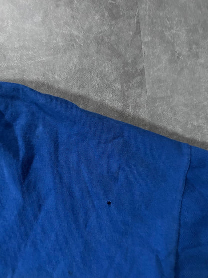 90s Vintage Chicago Cubs Blue T Shirt Size XL - XL | Martin City Vintage