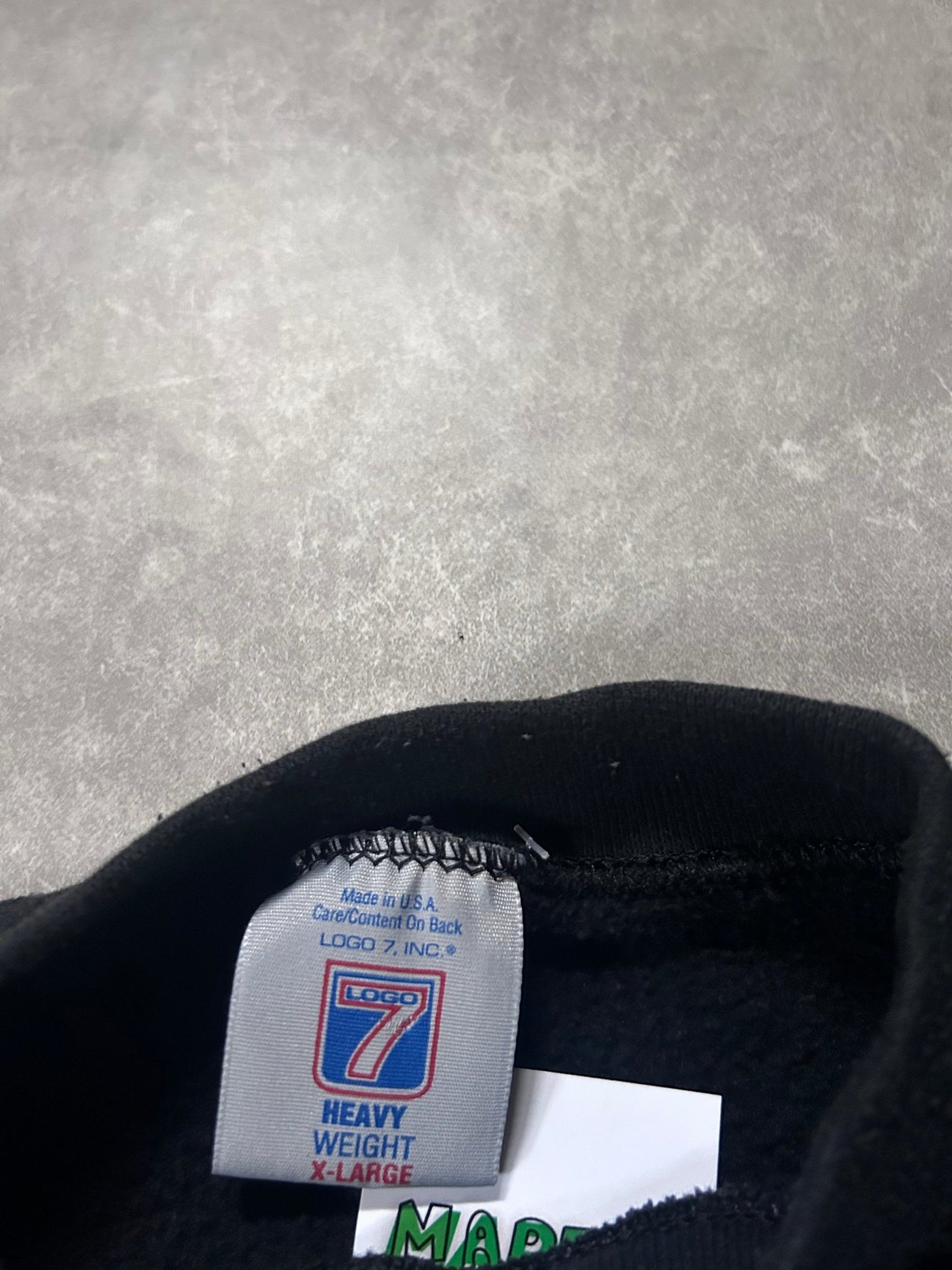 90s Vintage Green Bay Packers Chrome Print Black Crewneck Size XL - XL | Martin City Vintage