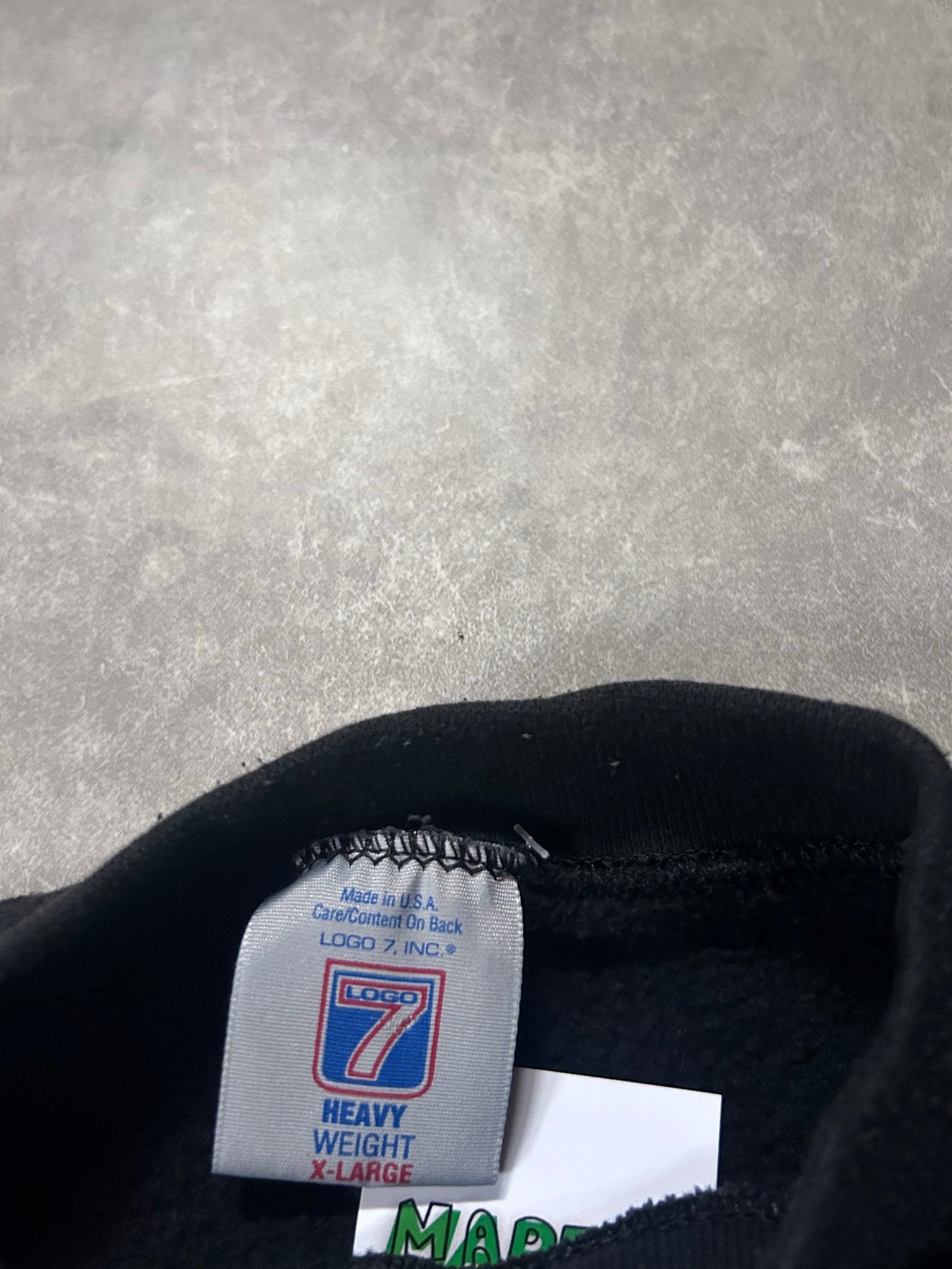 90s Vintage Green Bay Packers Chrome Print Black Crewneck Size XL - XL | Martin City Vintage