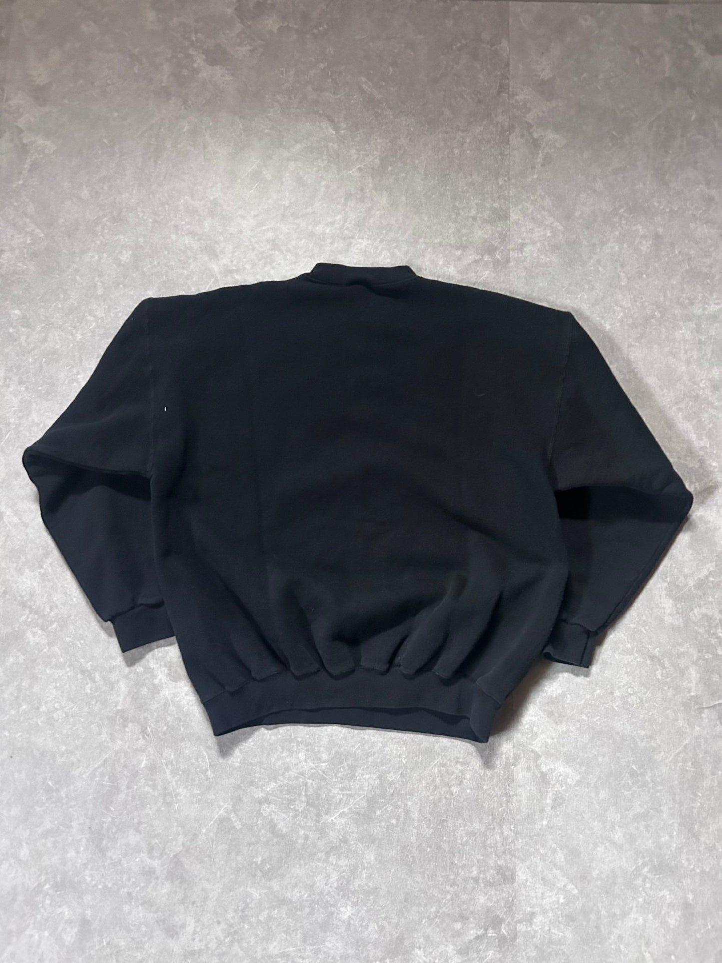 90s Vintage Green Bay Packers Chrome Print Black Crewneck Size XL - XL | Martin City Vintage