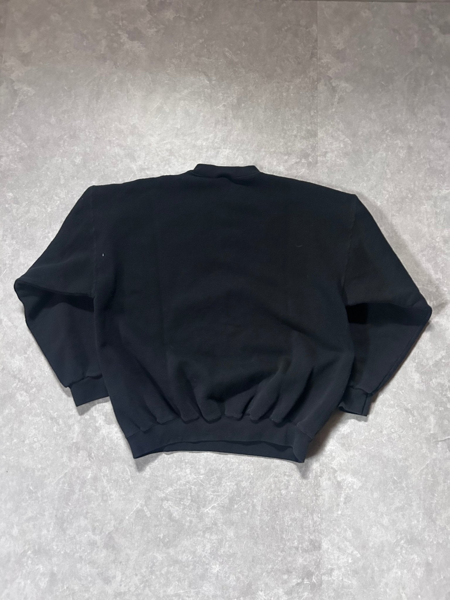 90s Vintage Green Bay Packers Chrome Print Black Crewneck Size XL - XL | Martin City Vintage