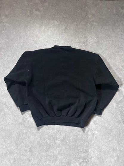 90s Vintage Green Bay Packers Chrome Print Black Crewneck Size XL - XL | Martin City Vintage