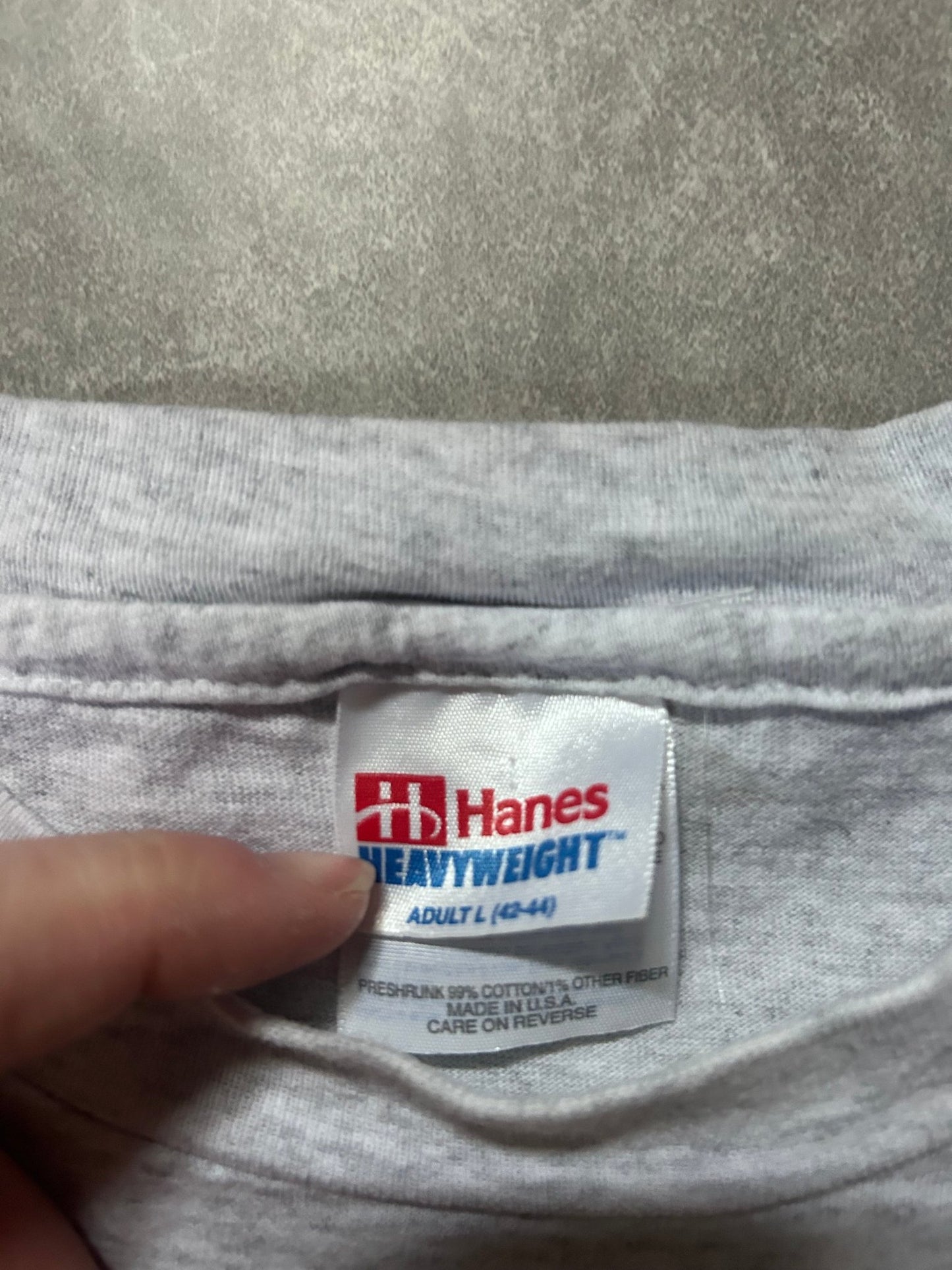 90s Vintage Olympics USA Looney Tunes Heather Grey T Shirt Size L - L | Martin City Vintage