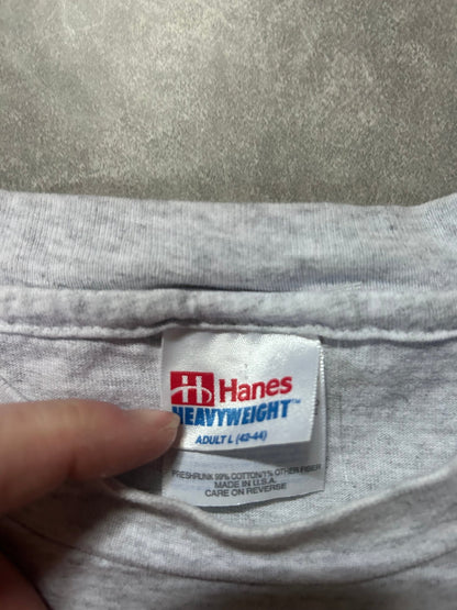 90s Vintage Olympics USA Looney Tunes Heather Grey T Shirt Size L - L | Martin City Vintage