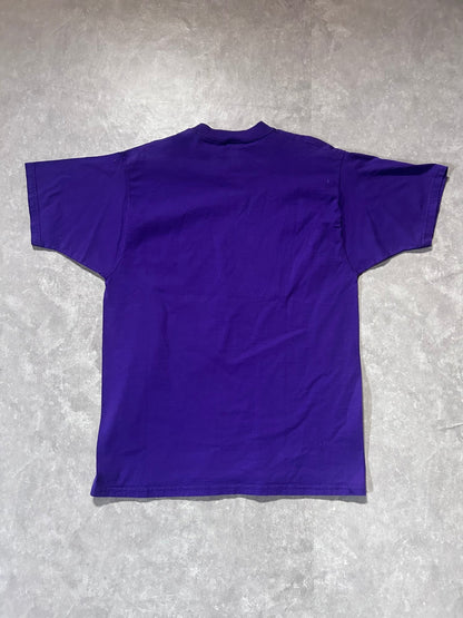 90s Vintage Minnesota Vikings Pro Player Purple T Shirt Size L - L | Martin City Vintage