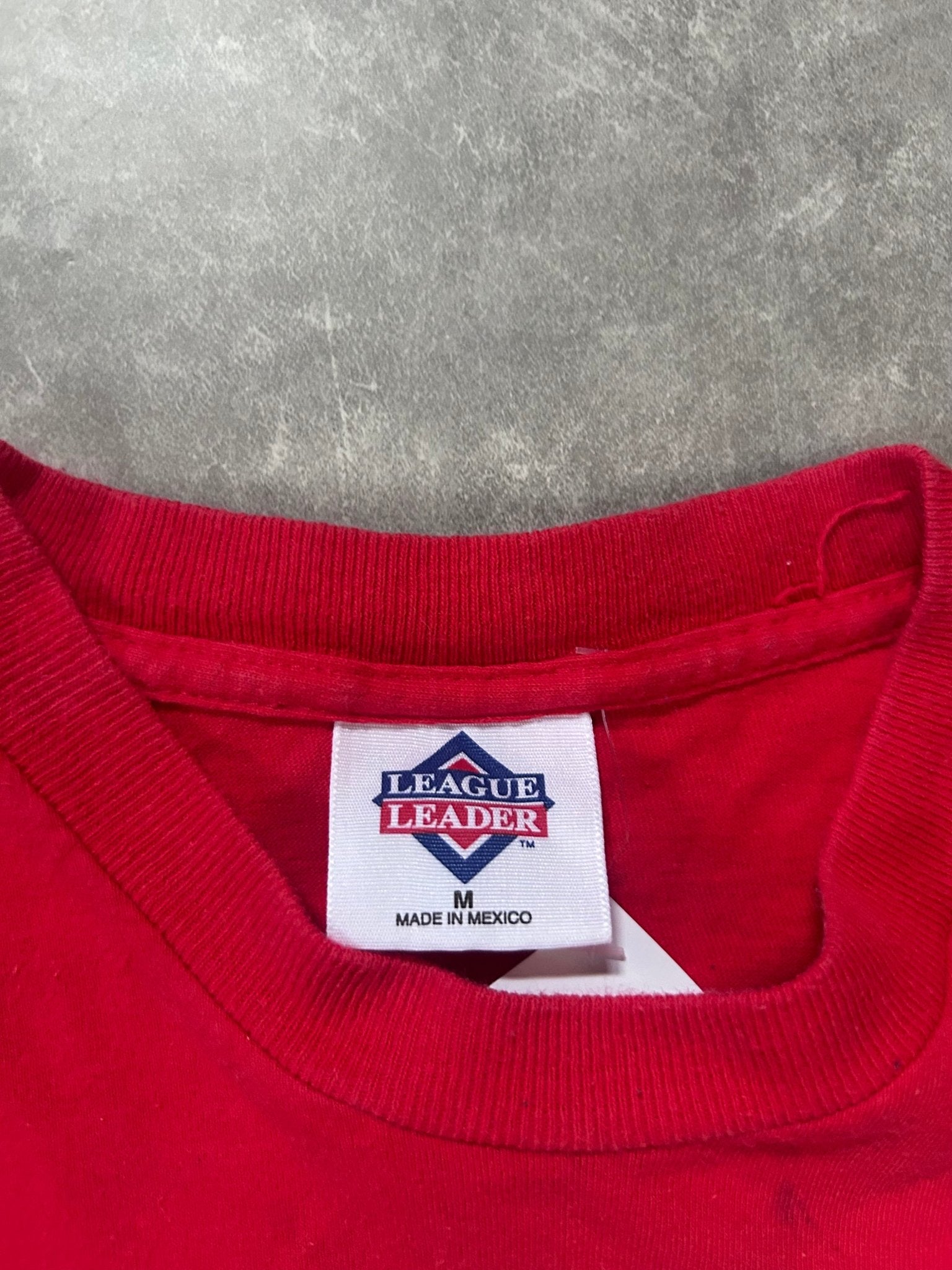 90s Vintage Detroit Red Wings Red Breakthrough T Shirt Size M - M | Martin City Vintage