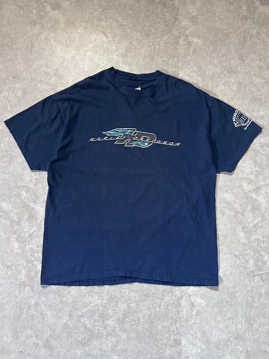 2000s Vintage Harley Davidson Navy T Shirt Size XL - XL | Martin City Vintage