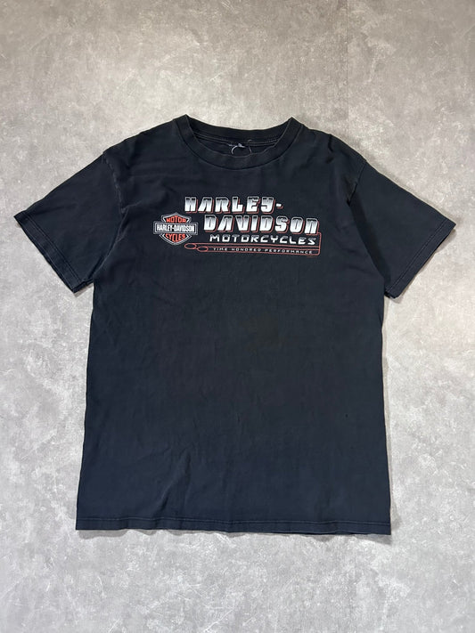 2000s Vintage Harley Davidson "Time Honored Tradition Faded Black T Shirt Size L - L | Martin City Vintage
