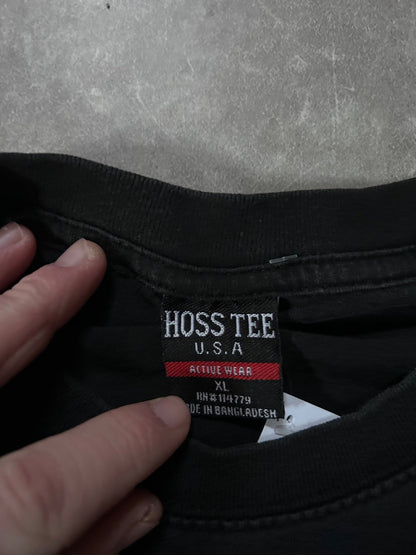 90s Vintage Weed Black T Shirt Size XL - XL | Martin City Vintage