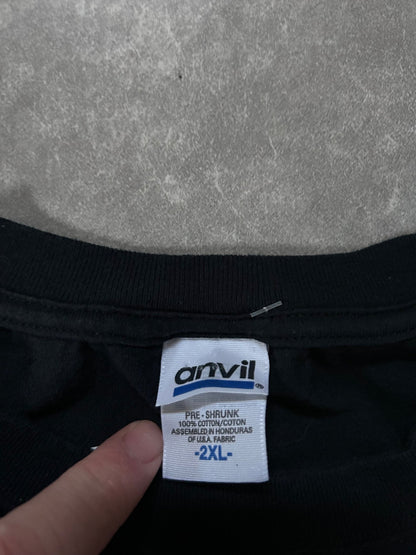 2004 Vintage Poison Black Band T Shirt Size XXL - XXL | Martin City Vintage