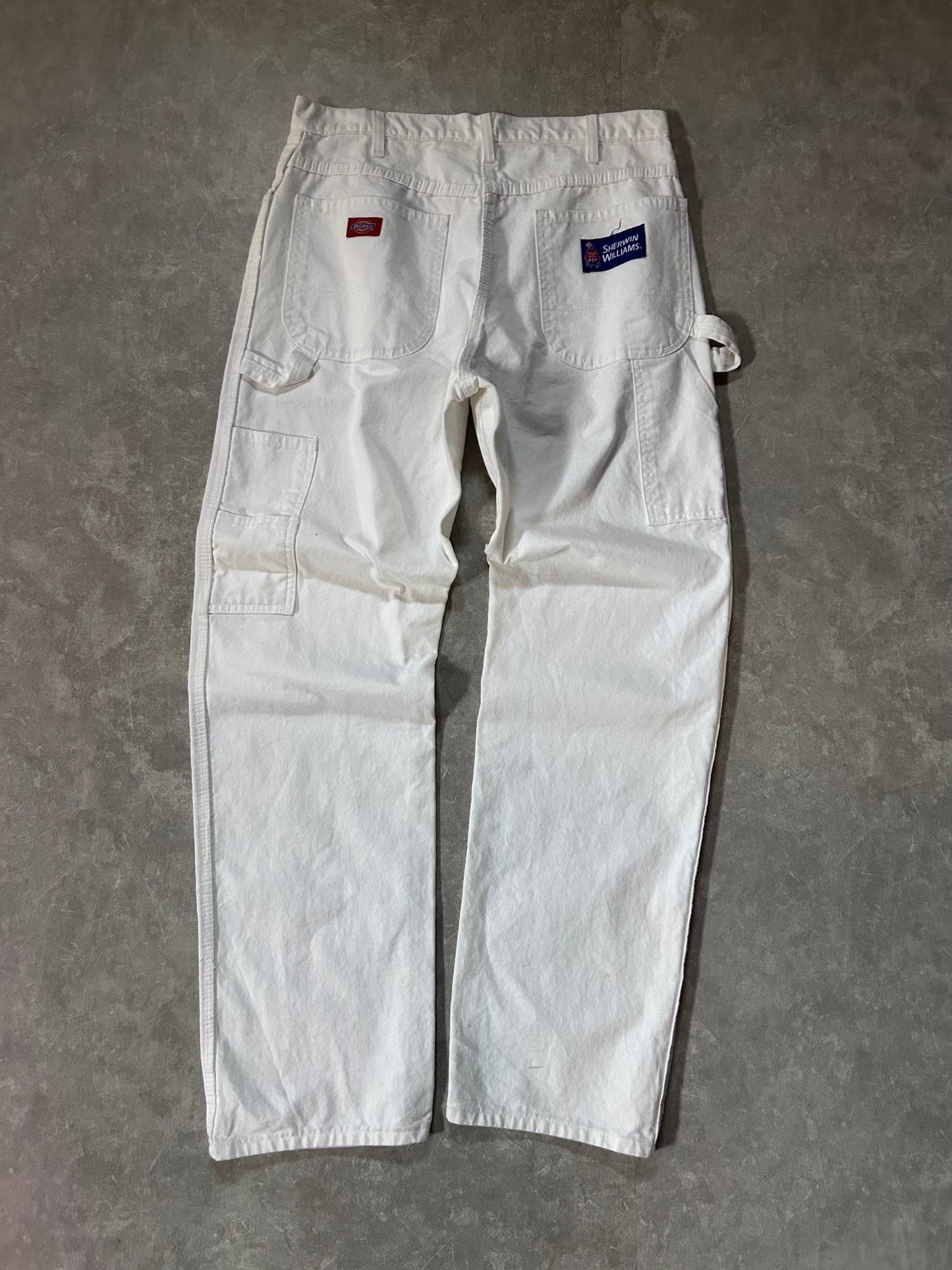 2000s Vintage Dickies Painter White Pants Size 34 x 34 - 34 | Martin City Vintage