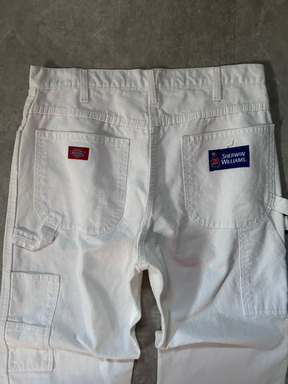 2000s Vintage Dickies Painter White Pants Size 34 x 34 - 34 | Martin City Vintage