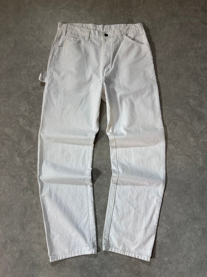2000s Vintage Dickies Painter White Pants Size 34 x 34 - 34 | Martin City Vintage
