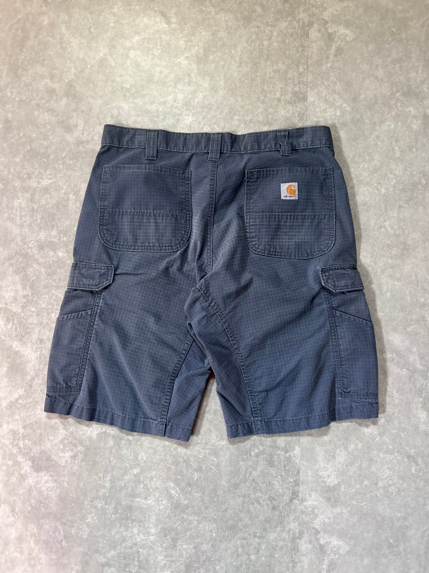 Carhartt Grey Cargo Shorts Size 36 - 36 | Martin City Vintage