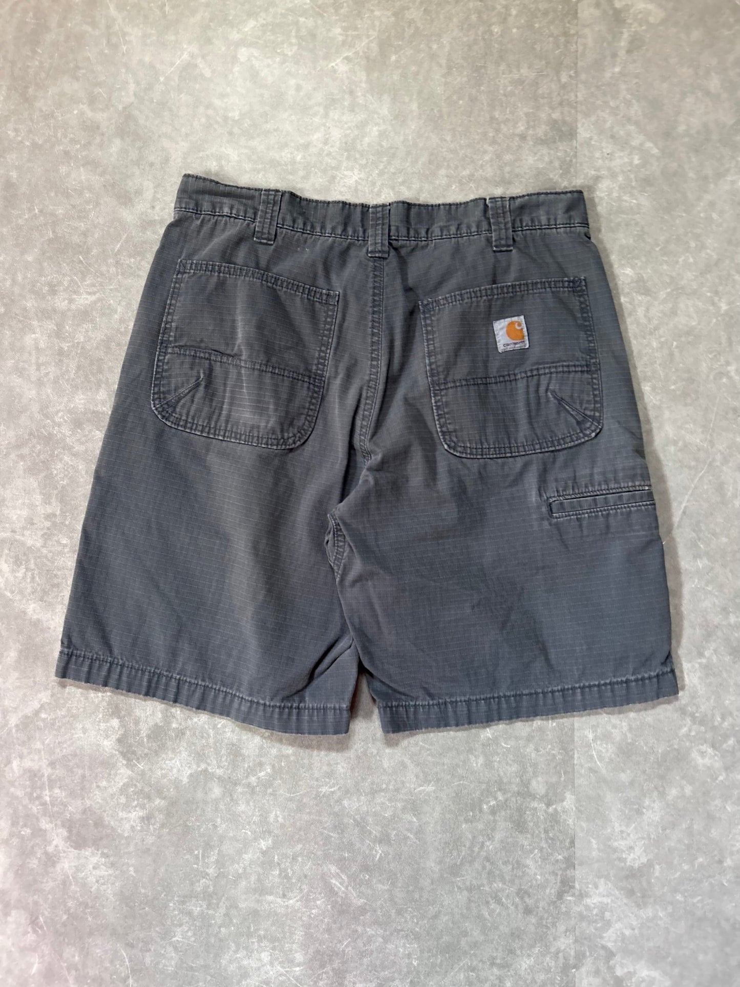 Carhartt Distressed Gray Shorts Size 34 - 34 | Martin City Vintage