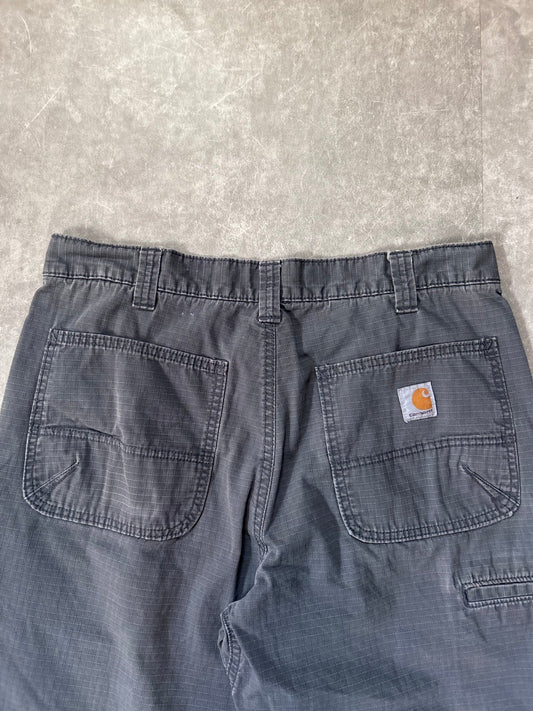 Carhartt Distressed Gray Shorts Size 34 - 34 | Martin City Vintage