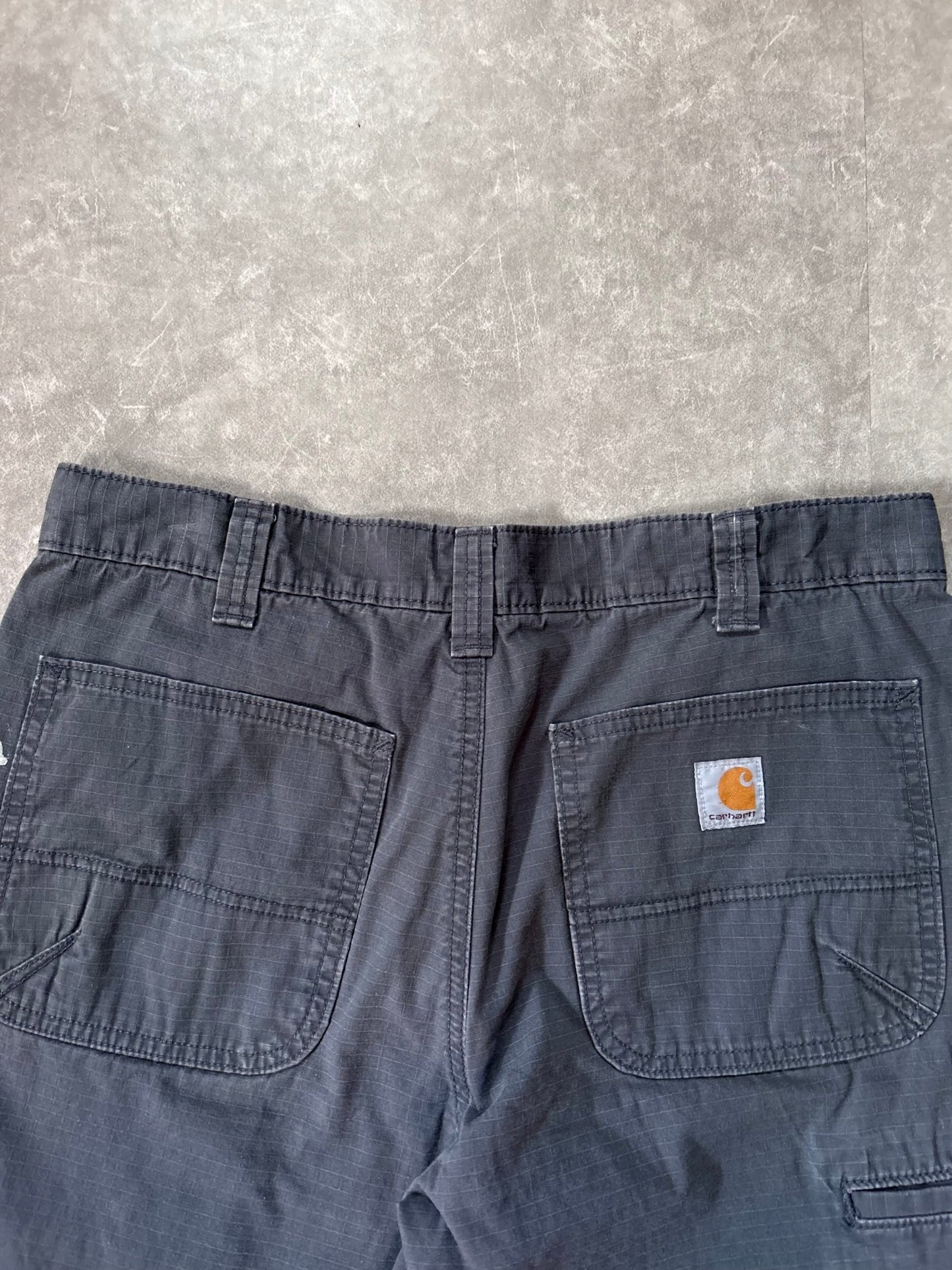 Carhartt Distressed Grey Shorts Size 34 - 34 | Martin City Vintage