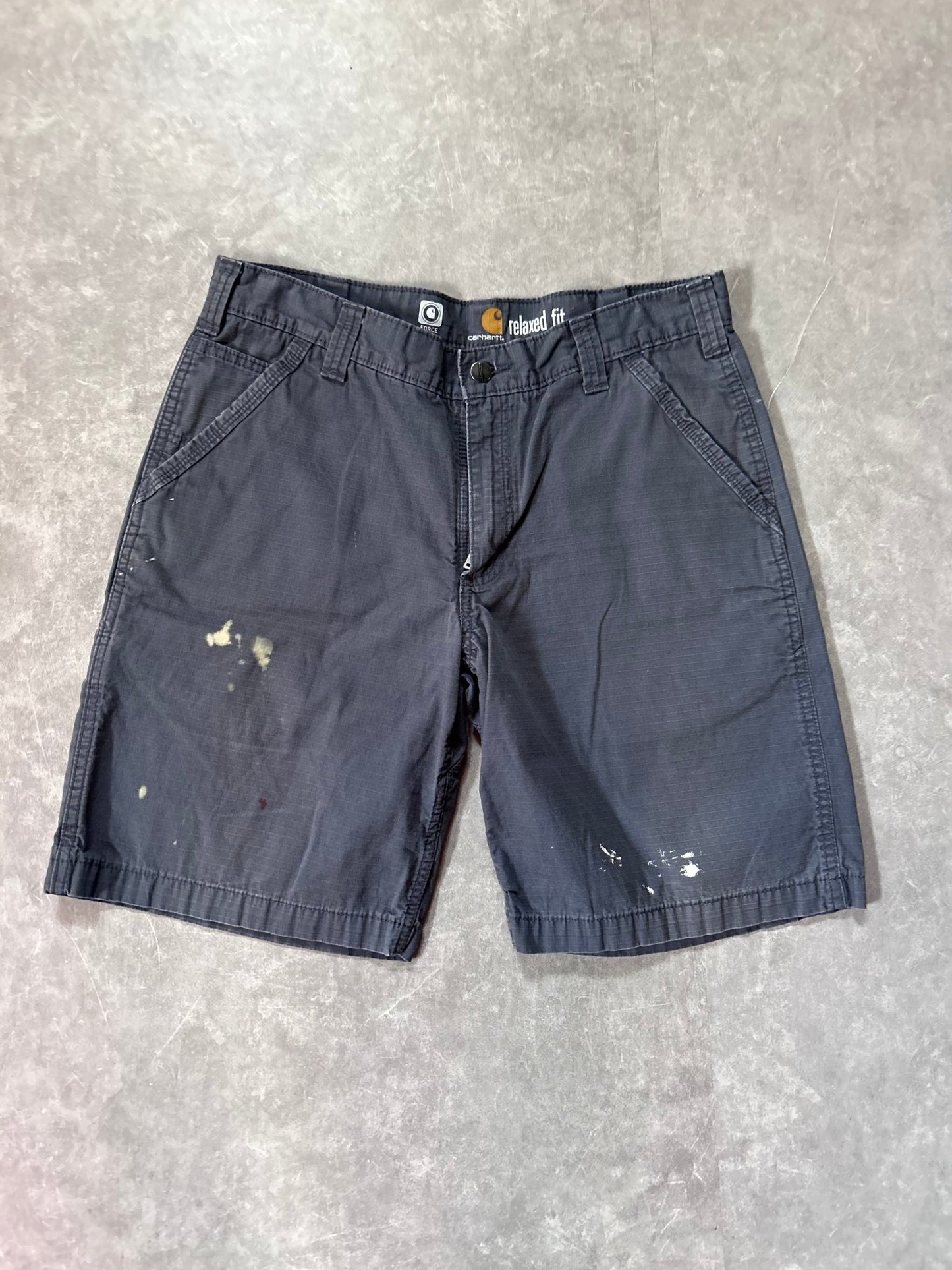 Carhartt Distressed Grey Shorts Size 34 - 34 | Martin City Vintage