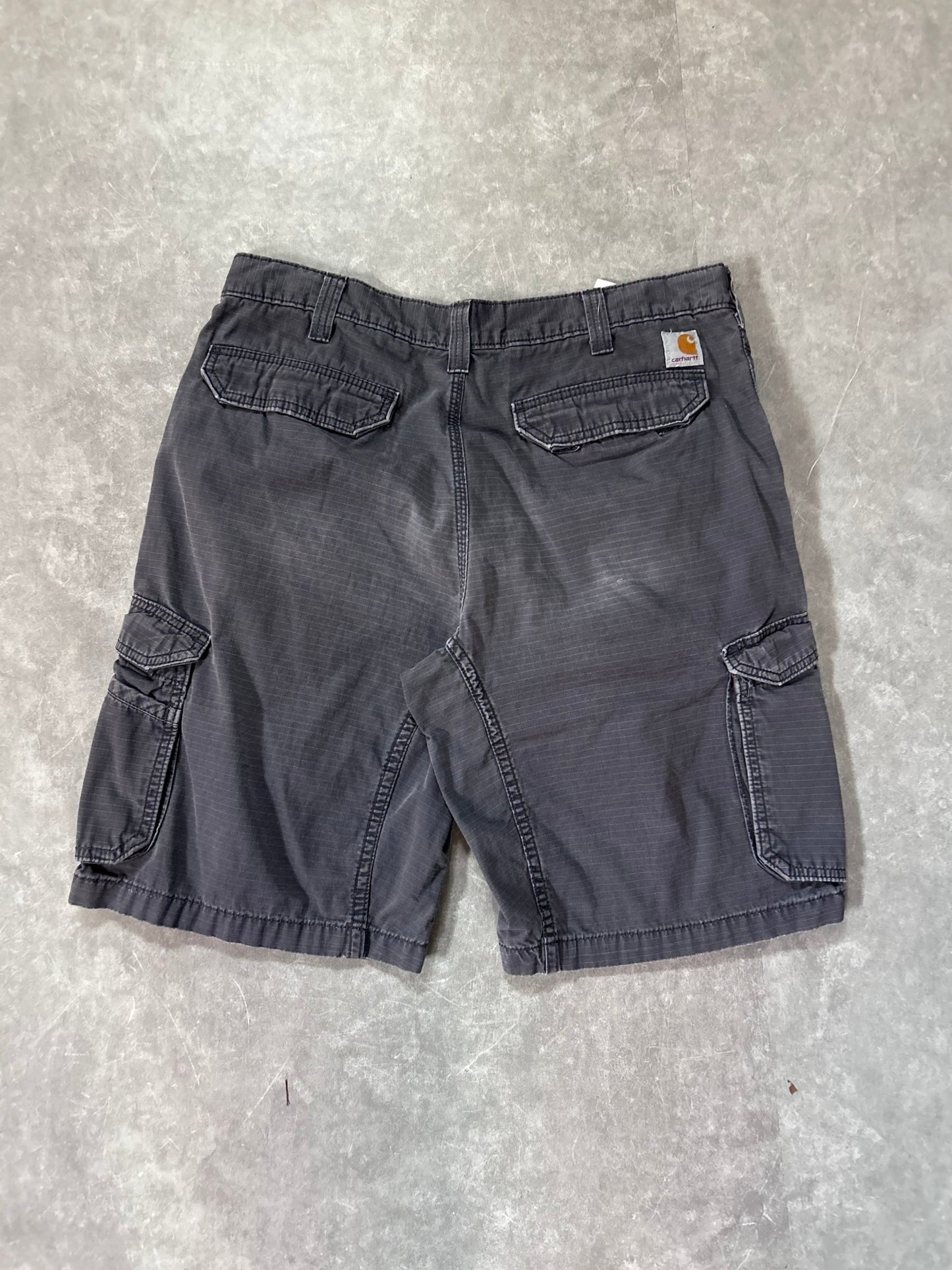 Carhartt Gray Cargo Shorts Size 36 - 36 | Martin City Vintage