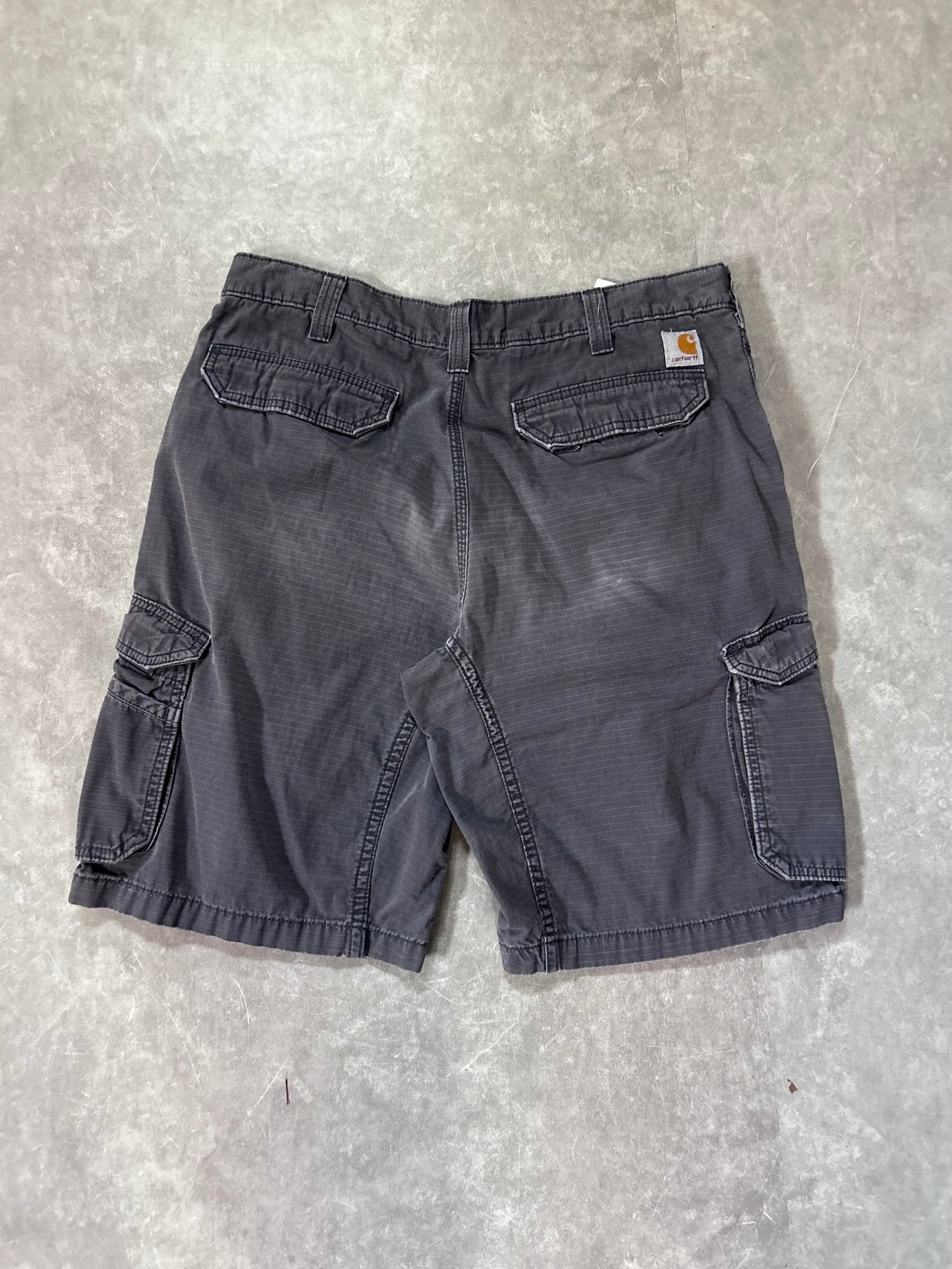 Carhartt Gray Cargo Shorts Size 36 - 36 | Martin City Vintage
