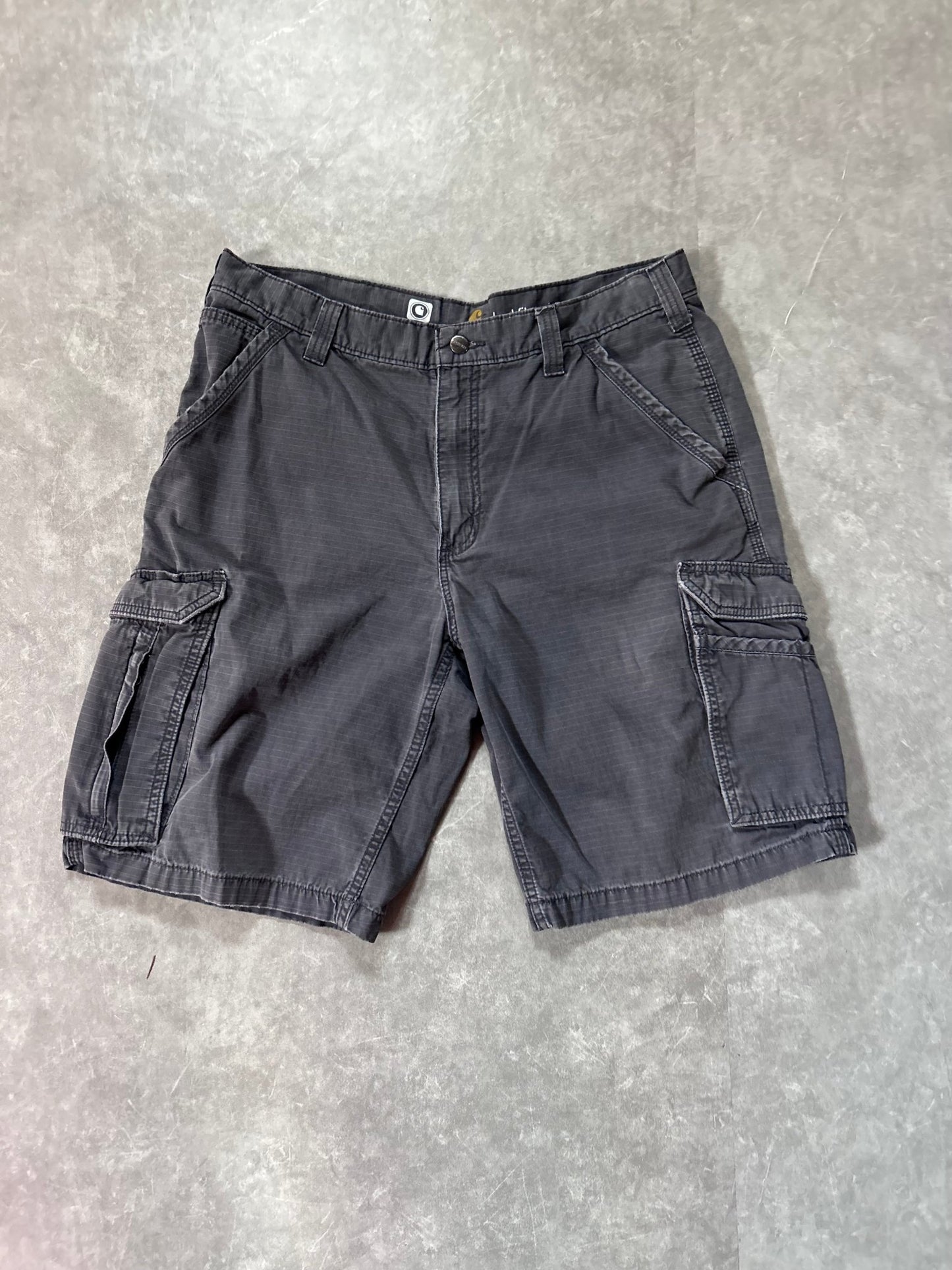 Carhartt Gray Cargo Shorts Size 36 - 36 | Martin City Vintage