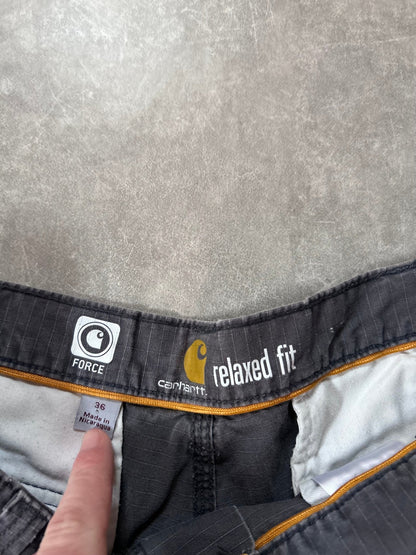 Carhartt Distressed Gray Shorts Size 34 - 34 | Martin City Vintage