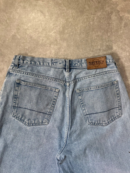 90s Vintage Nautica Light Wash Jorts 34 - 34 | Martin City Vintage