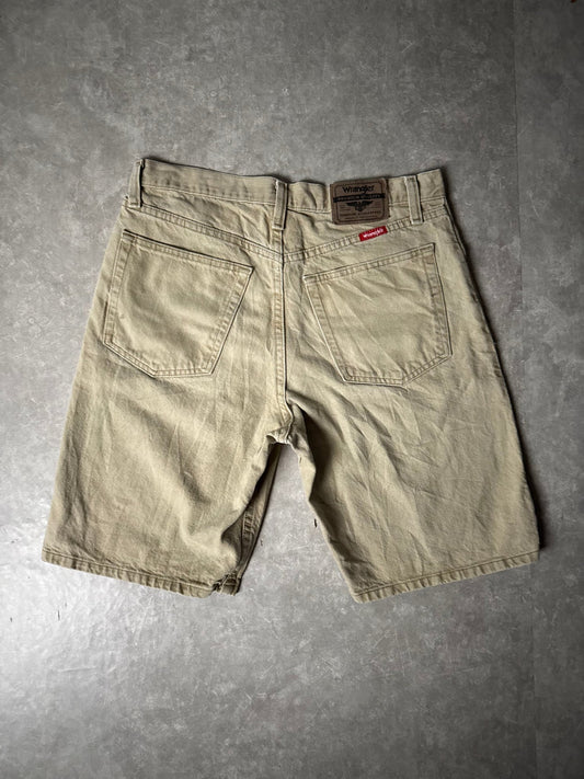 2000's Vintage Wrangler Beige Shorts - 32W - 32 | Martin City Vintage