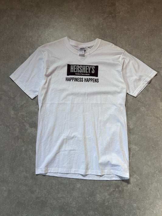 2000s Vintage Hershey's Chocolate White T Shirt Size M - M | Martin City Vintage