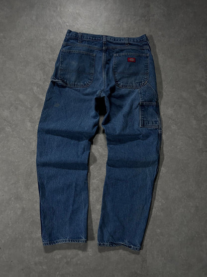 2000s Vintage Dickies Light Wash Carpenter Jeans 34 x 32 - 34 | Martin City Vintage