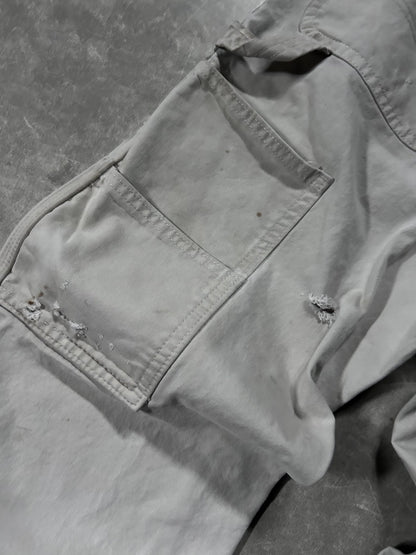 2000s Vintage Dickies Distressed White Painter Pants 30 x 32 - 30 | Martin City Vintage