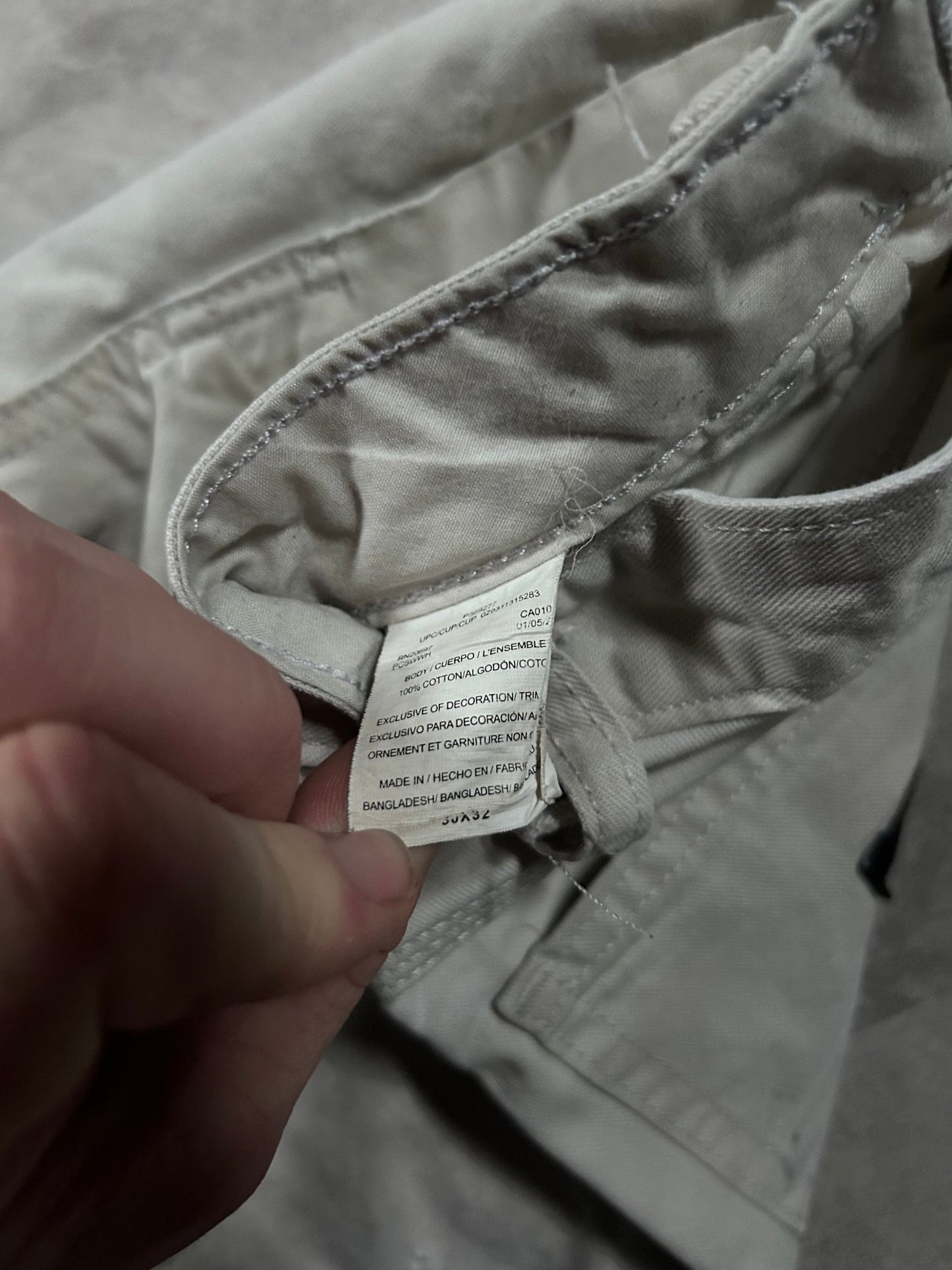 2000s Vintage Dickies Distressed White Painter Pants 30 x 32 - 30 | Martin City Vintage