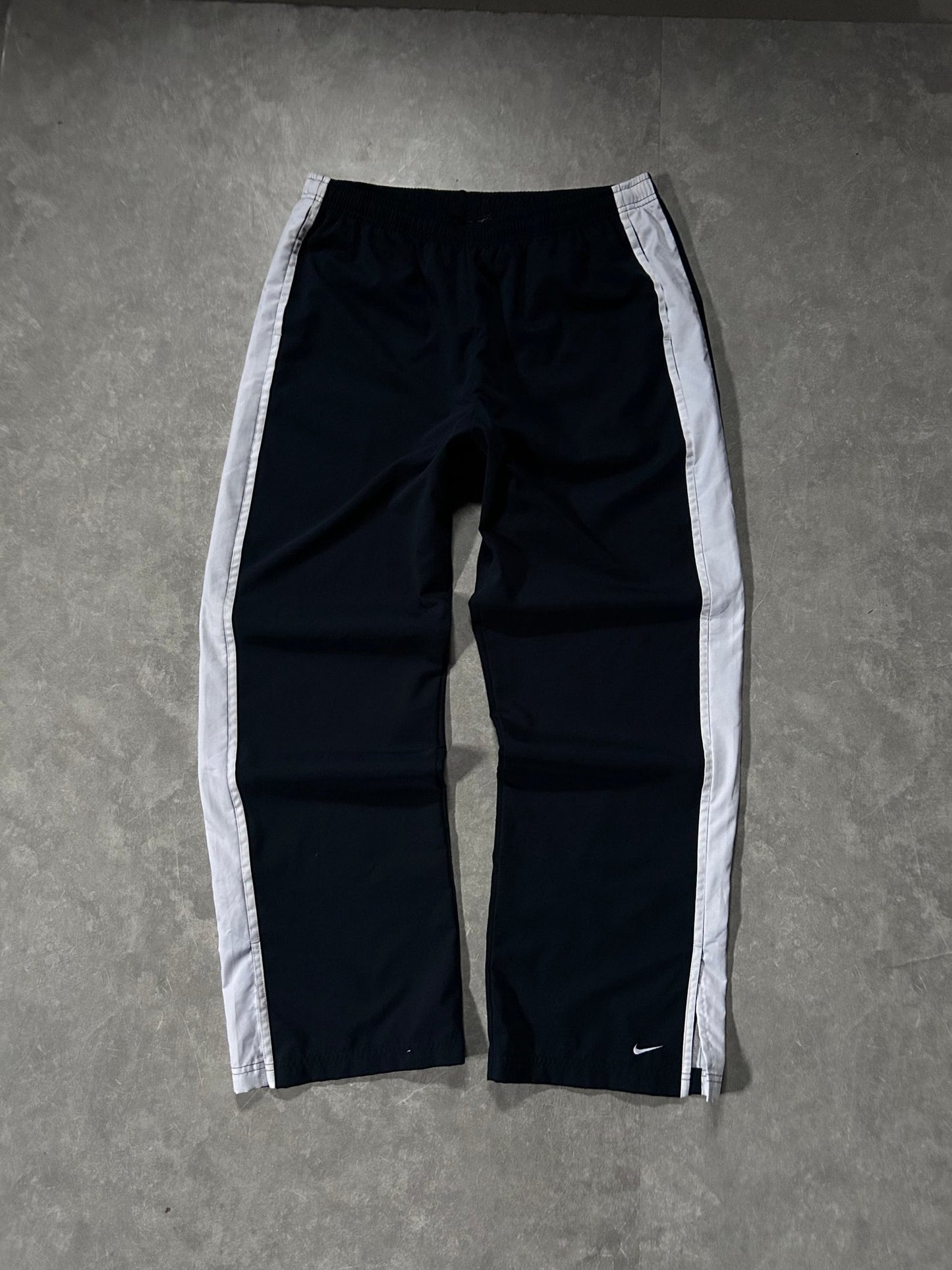 2000s Vintage Nike Navy Track Pants - L - L | Martin City Vintage