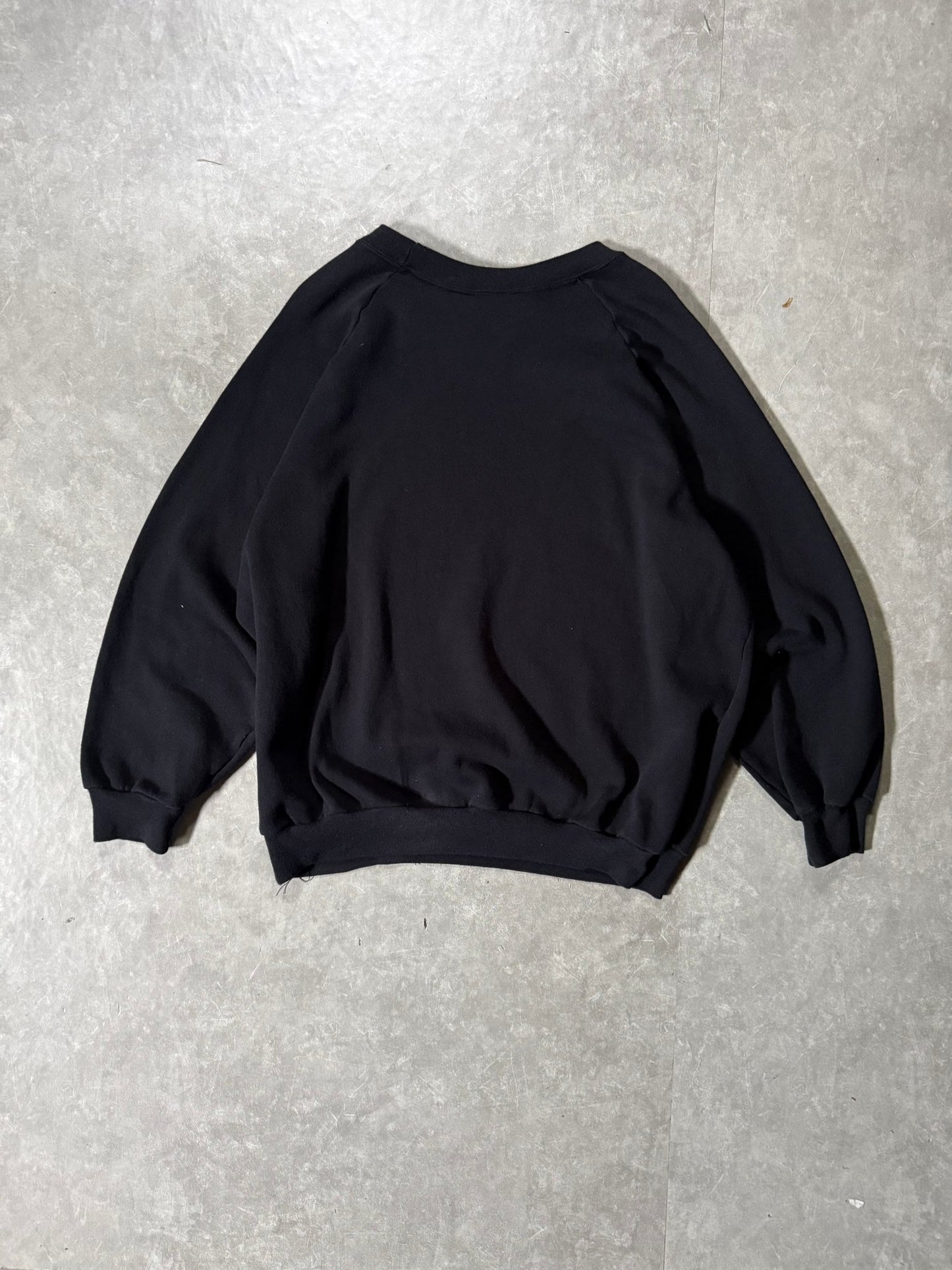 90's Vintage Kansas City Plaza Black Crewneck -XL - XL | Martin City Vintage