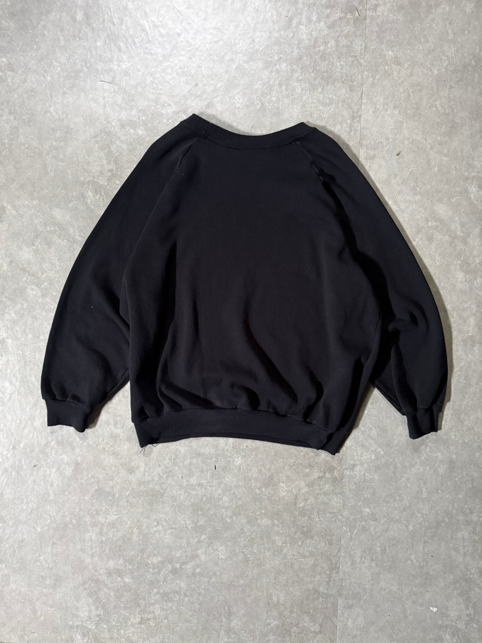 90's Vintage Kansas City Plaza Black Crewneck -XL - XL | Martin City Vintage