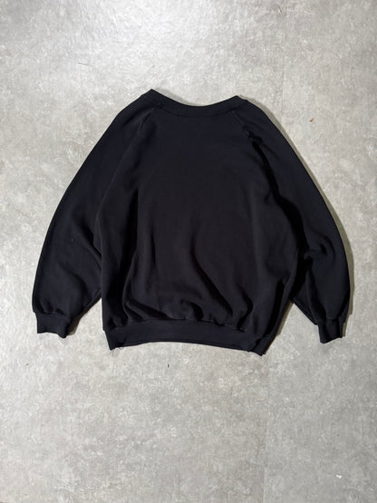 90's Vintage Kansas City Plaza Black Crewneck -XL - XL | Martin City Vintage